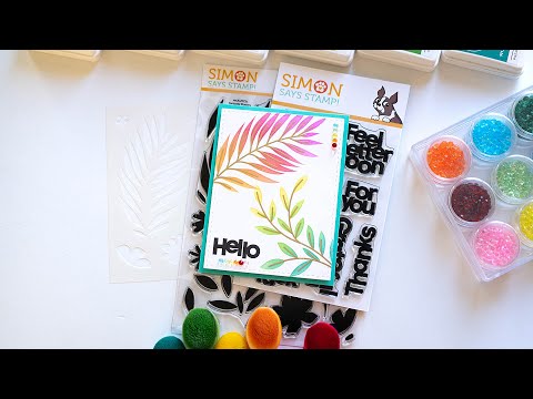 Simon Says Stamp Stencil Fantastic Flowers ssst221670c Be Creative