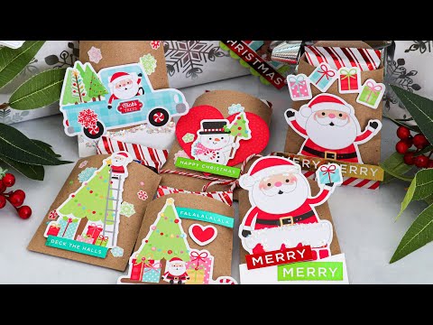 Simon Says Stamp! Doodlebug CANDY CANE LANE ODDS AND ENDS Ephemera Die Cut Shapes 7923