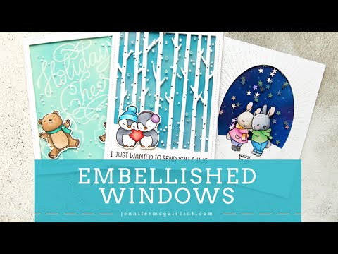 Simon Says Stamp! Trinity Stamps VANILLA SUGAR SNOWFLAKES SPRINKLE Embellishment Box 361678