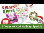 Simon Says Stamp! Simon Says Stamp Stencil WINTER FLORAL LAYERING SET ssst121458