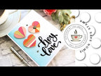 Simon Says Stamp! Simon Says Stamp GEOMETRIC BUILDERS HEARTS Wafer Dies sssd112367