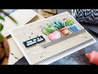 Simon Says Stamp! Simon Says Stamp Suzy's SUCCULENTS Watercolor Prints szslt0719 Doodling with Debby: Making the Most of Watercolor Prints Debby Hughes