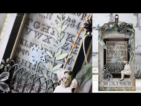 Simon Says Stamp! Tim Holtz Idea-ology ADORNMENTS FLORAL th93789