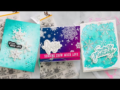 Simon Says Stamp! Simon Says Clear Stamps SNOW LOVE sss202514c