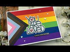 Simon Says Stamp! Simon Says Stamp YOU ARE LOVED Wafer Dies sssd112099