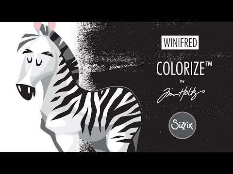 Simon Says Stamp! Tim Holtz Sizzix WINIFRED Colorize Thinlits Dies 664430
