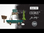 Simon Says Stamp! Tim Holtz Sizzix ROAD TRIP Colorize Thinlits Dies 666288