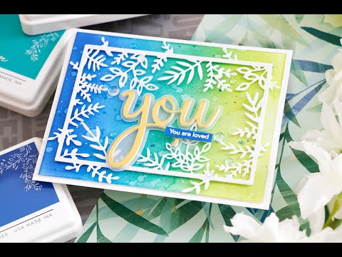 Simon Says Stamp! PinkFresh Studio AQUAMARINE Dye Ink Pad pfdi015