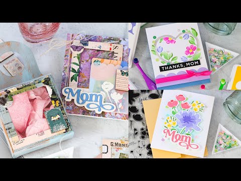 Simon Says Stamp FANCY MOM Wafer Dies sssd112580