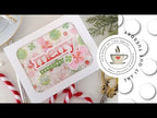 Simon Says Stamp! Simon Says Stamp Stencils LAYERING PEPPERMINTS ssst221638 Cozy Hugs