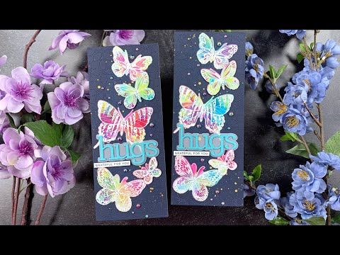 Simon Says Stamp! Tonic BLUE BLITZ Nuvo Shimmer Powder 1208n
