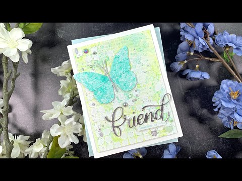 Simon Says Stamp! Simon Says Stamp ETCHED BUTTERFLY Wafer Die s742