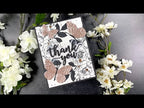 Simon Says Stamp! Simon Says Stamp Embossing Folder And Dies GRACEFUL BUTTERFLY SET sfd268