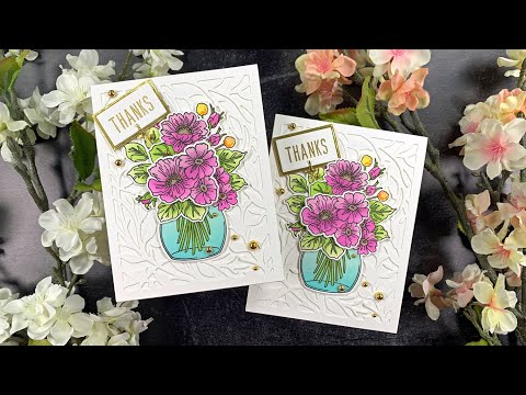 Simon Says Stamp! Honey Bee SECRET GARDEN A2 COVERPLATE Die hbds-sgdn