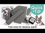Tim Holtz Tonic MEDIA GRIP MAT 4633e Have You Tried Tim Holtz Media Grip Yet Video