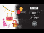 Simon Says Stamp! Tim Holtz Sizzix CELEBRATE Colorize Thinlits Dies 666285
