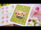 Simon Says Stamp! PinkFresh Studio QUADRANT BACKDROP Hot Foil Plate 181022