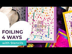 Simon Says Stamp! Simon Says Stamp Stencil CONFETTI ssst121438