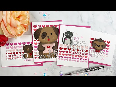 Simon Says Stamp! CZ Design HUGS Wafer Dies czd123