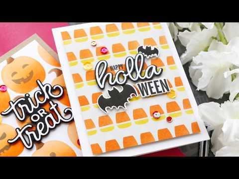 Simon Says Stamp! Simon Says Stamp Stencil JACK O'LANTERNS ssst121448