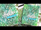 Tim Holtz Distress Spray Stain TWISTED CITRON Ranger TSS44185 Climbing Leaves Stunning Background Video