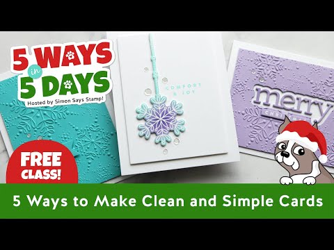 Simon Says Stamp! CZ Design Wafer Dies MERRY WORD czd175 Cozy Hugs