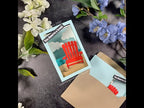 Simon Says Stamp! Simon Says Stamp BASIC BOX CARD BEACH AND SKY Wafer Dies sssd112626c