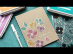 Simon Says Stamp! Simon Says Clear Stamps BLOOMING MEADOW sss302278c