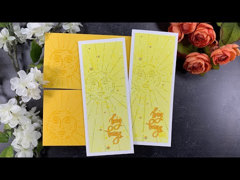 Simon Says Stamp! Simon Says Stamp Stencil SLIMLINE SUNBURST ssst221533