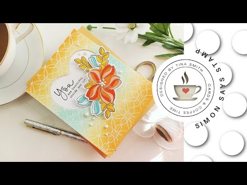 Simon Says Stamp! Simon Says Stamp SWOOPY FLOWERS Wafer Dies sssd112769c Kisses