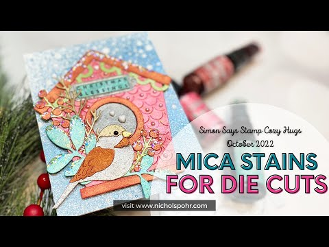 Simon Says Stamp! Simon Says Stamp LAYERED SONGBIRD Wafer Dies s799 Cozy Hugs