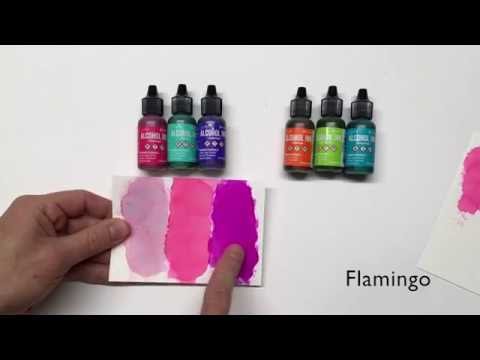 Simon Says Stamp! Tim Holtz Alcohol Ink Set BEACH DECO Ranger TAK52548