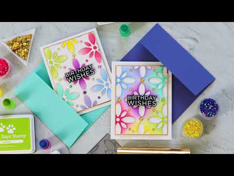 Simon Says Stamp! Tonic POLISHED GOLD Mirror Card Gloss Cardstock 9451E