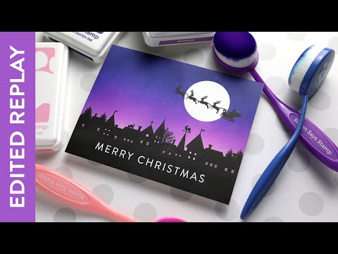 Simon Says Stamp! Simon Says Clear Stamps HOLIDAY HORIZON sss202512c Holiday Sparkle
