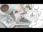 Simon Says Stamp! Simon Says Stamp FANCY CAKE Set Wafer Dies s731