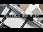 Tim Holtz Tonic Rotary Media Trimmer 3960e Live Demo Video