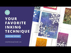 Simon Says Stamp! Simon Says Stamp Embossing Folder And Die PINE LANDSCAPE sfd302 Holiday Sparkle