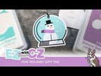 Simon Says Stamp! CZ Design Clear Stamps LET IT SNOW cz274c Cozy Hugs