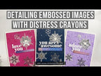Simon Says Stamp! Simon Says Stamp Emboss and Cut Folder FILIGREE SNOWFLAKE sf241