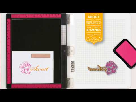 Simon Says Stamp! MISTI PRECISION STAMPER VERSION 2.0 Stamping Tool Kit