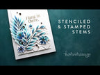Simon Says Stamp Fantastic Flowers Wafer Dies sssd112782c *