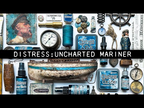 Simon Says Stamp! Tim Holtz Distress Oxide Spray UNCHARTED MARINER Ranger tso81937