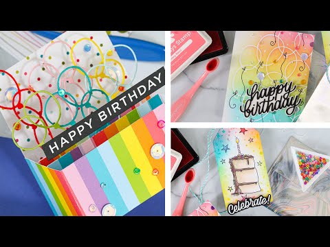Simon Says Stamp! Simon Says Stamp BALLOON BOUQUET Wafer Die sssd112519