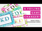 Simon Says Stamp! PinkFresh Studio SOLID HOT FOIL PLATE pf075es