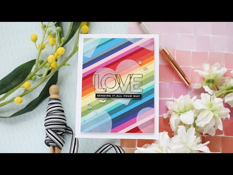 Simon Says Stamp! Simon Says Stamp OUTLINE LOVE Wafer Die sssd112525