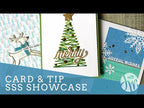 Simon Says Stamp! Simon Says Stamp HOLIDAY WORDS ON A LINE Wafer Dies sssd111880