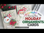 Simon Says Stamp! Simon Says Stamps and Dies HOLIDAY ORNAMENTS set558ho Stamptember