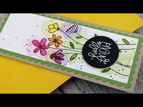 Simon Says Stamp! Simon Says Clear Stamps FREESTYLE FLOWERS sss202091c
