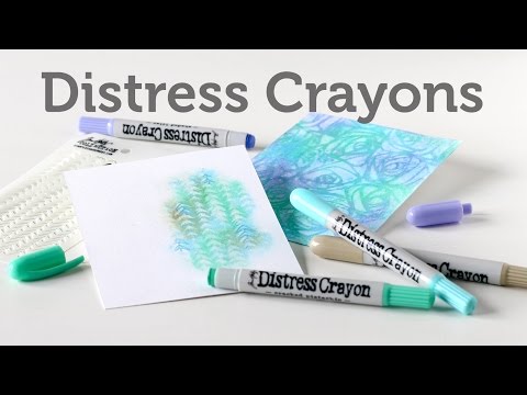 Simon Says Stamp! Ranger Tim Holtz Distress Crayons SET 5 TDBK51756