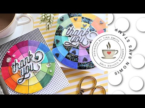 Simon Says Stamp! CZ Design Wafer Dies SWOOPY THANK YOU czd136